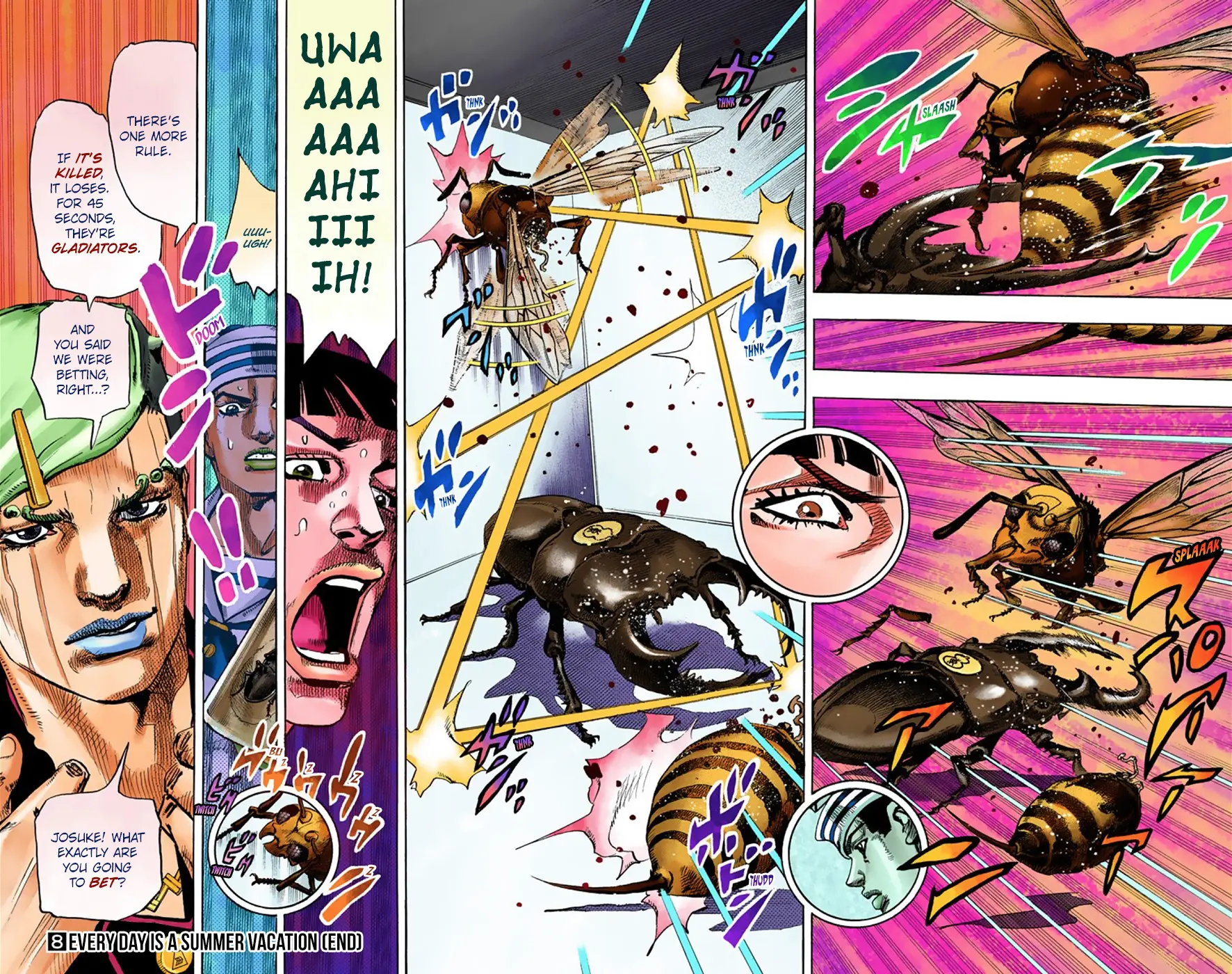 JoJo's Bizarre Adventure, Part 8: JoJolion Colored Manga β Chapter 34 β Page 41