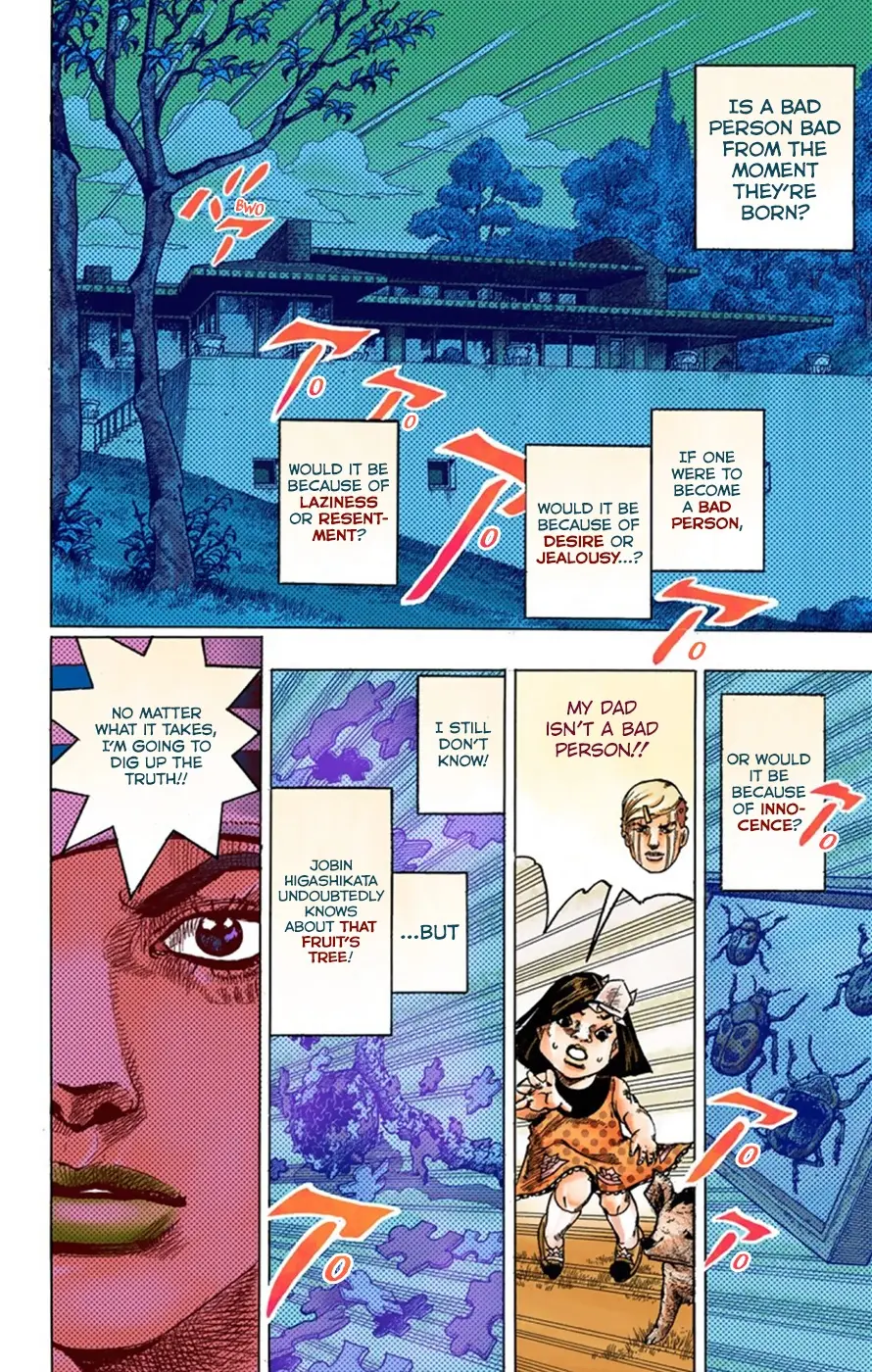JoJo's Bizarre Adventure, Part 8: JoJolion Colored Manga β Chapter 35 β Page 7