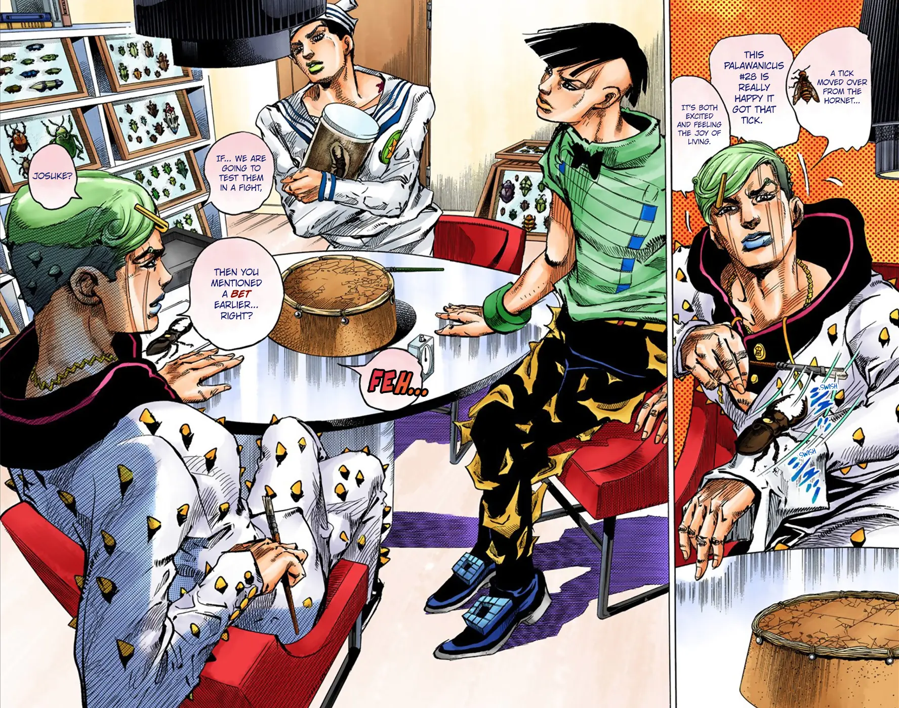 JoJo's Bizarre Adventure, Part 8: JoJolion Colored Manga β Chapter 35 β Page 9