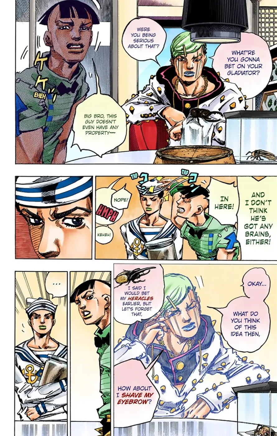 JoJo's Bizarre Adventure, Part 8: JoJolion Colored Manga β Chapter 35 β Page 10