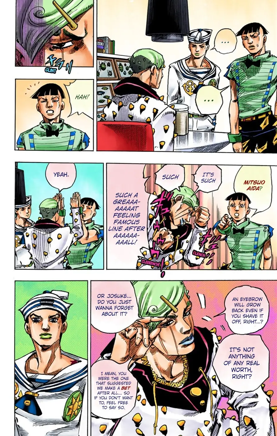 JoJo's Bizarre Adventure, Part 8: JoJolion Colored Manga β Chapter 35 β Page 12