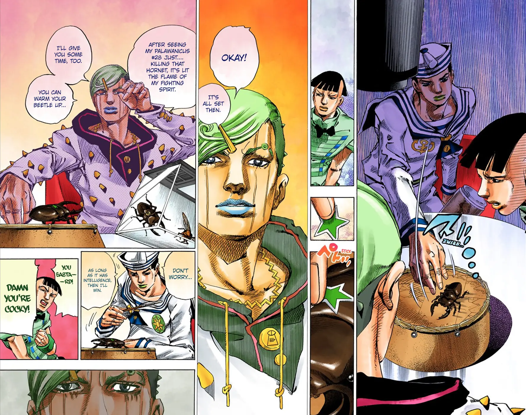 JoJo's Bizarre Adventure, Part 8: JoJolion Colored Manga β Chapter 35 β Page 14