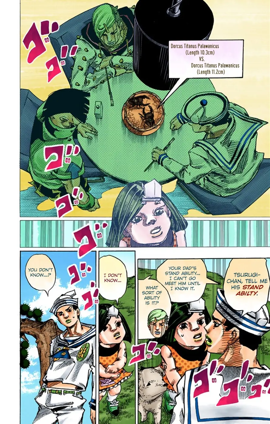 JoJo's Bizarre Adventure, Part 8: JoJolion Colored Manga β Chapter 35 β Page 16
