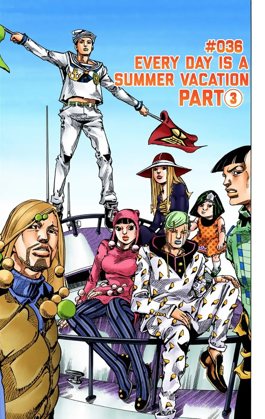 JoJo's Bizarre Adventure, Part 8: JoJolion Colored Manga β Chapter 36 β Page 2