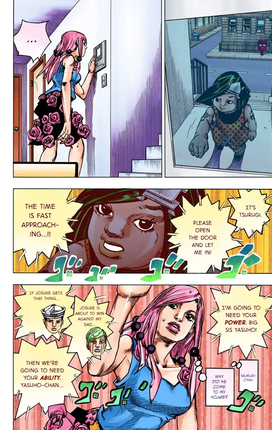 JoJo's Bizarre Adventure, Part 8: JoJolion Colored Manga β Chapter 36 β Page 5
