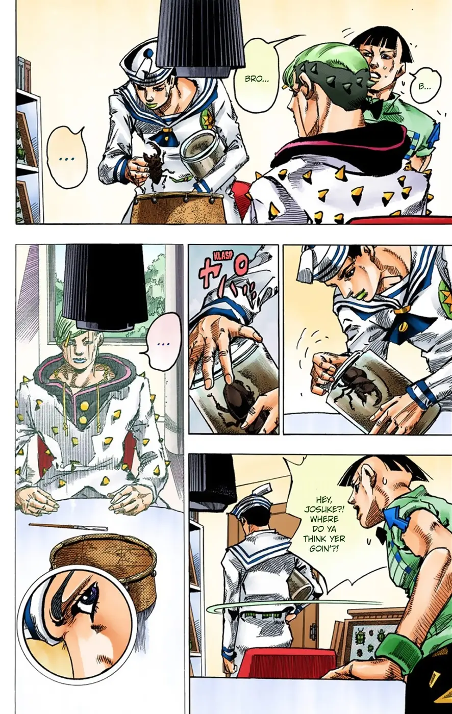 JoJo's Bizarre Adventure, Part 8: JoJolion Colored Manga β Chapter 36 β Page 8