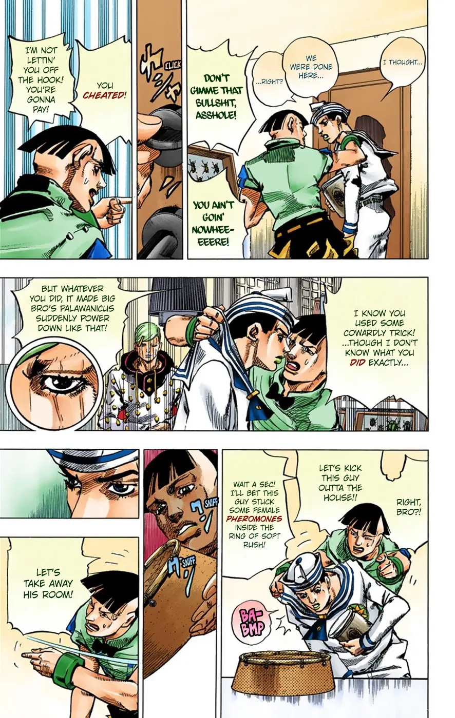 JoJo's Bizarre Adventure, Part 8: JoJolion Colored Manga β Chapter 36 β Page 9