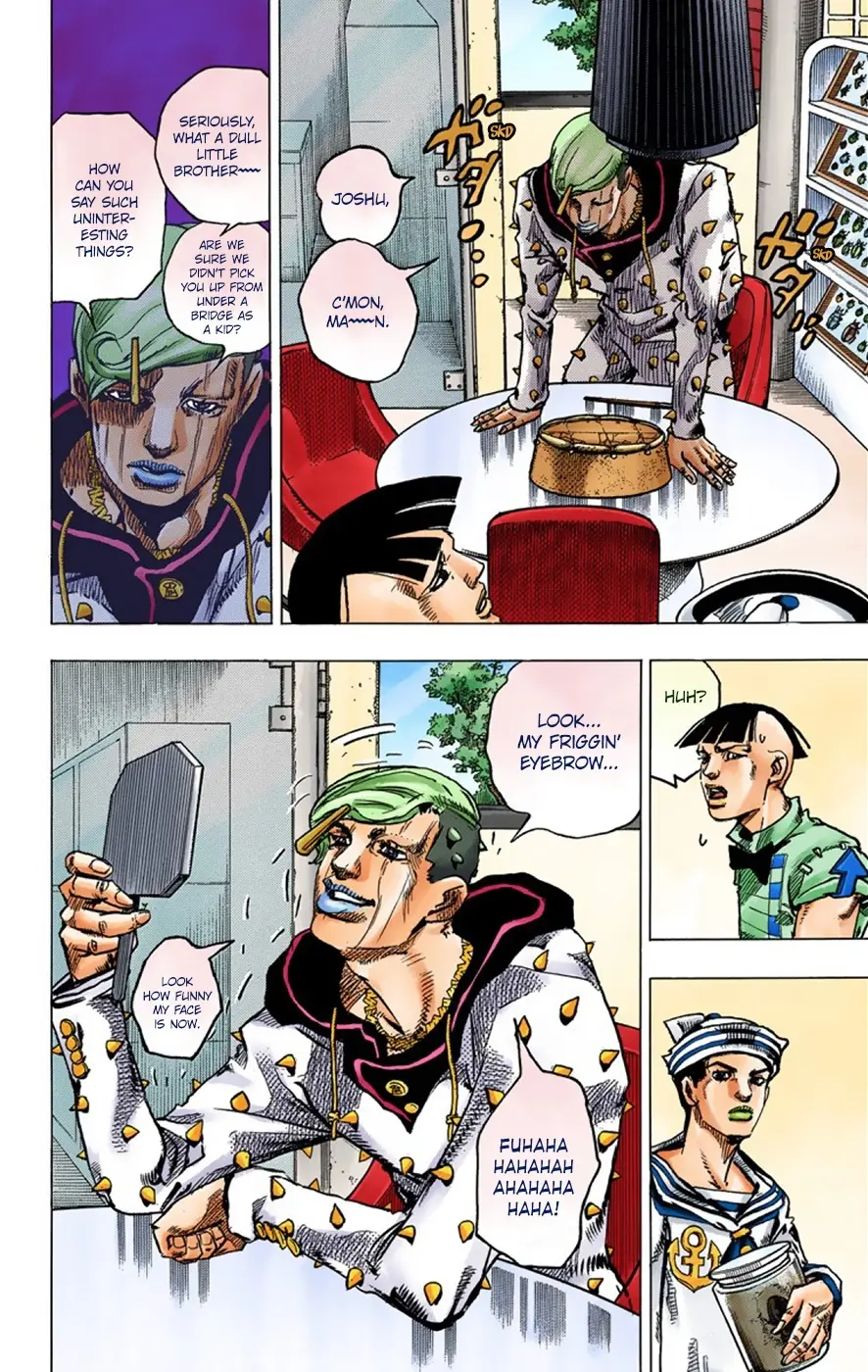 JoJo's Bizarre Adventure, Part 8: JoJolion Colored Manga β Chapter 36 β Page 10