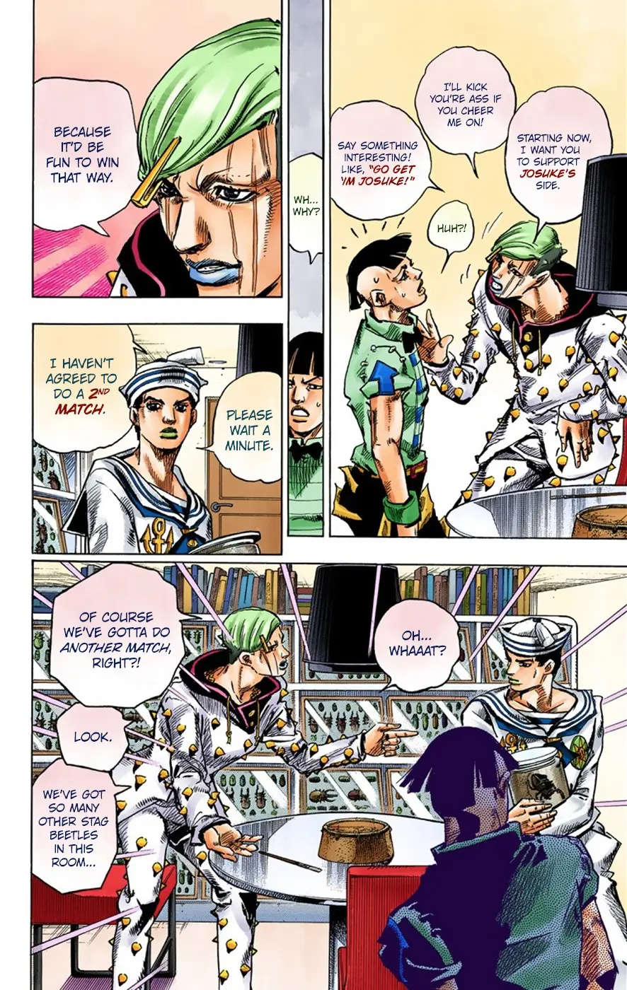 JoJo's Bizarre Adventure, Part 8: JoJolion Colored Manga β Chapter 36 β Page 12