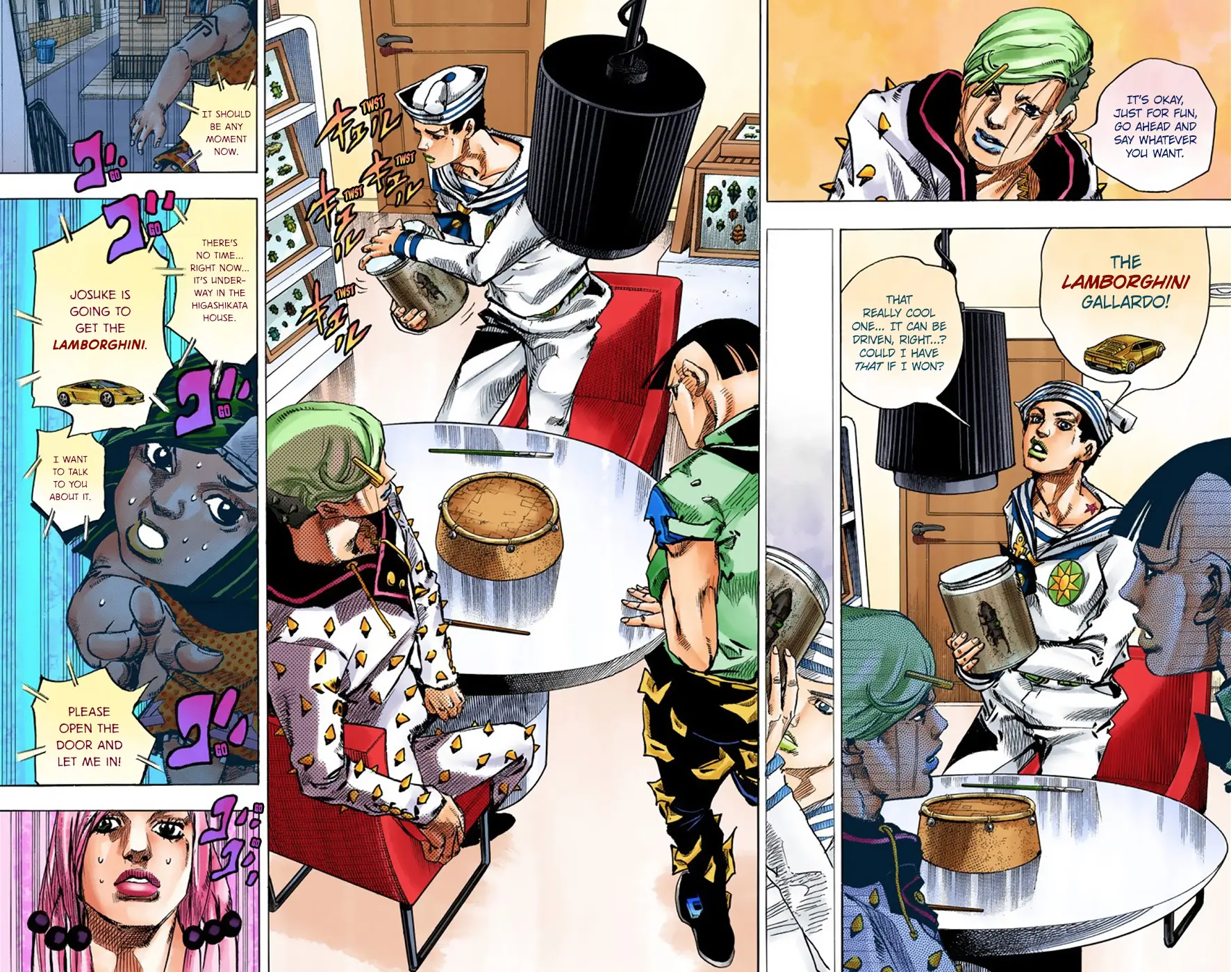JoJo's Bizarre Adventure, Part 8: JoJolion Colored Manga β Chapter 36 β Page 16