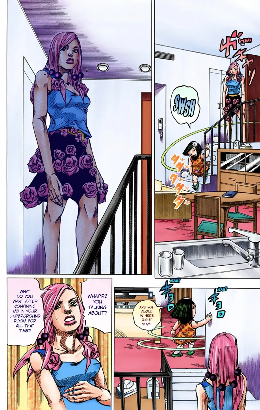 JoJo's Bizarre Adventure, Part 8: JoJolion Colored Manga β Chapter 36 β Page 17