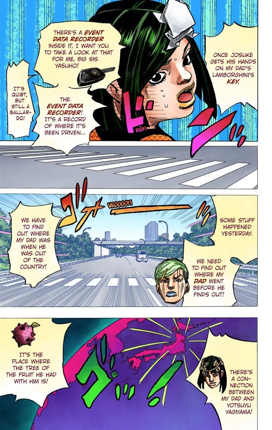 JoJo's Bizarre Adventure, Part 8: JoJolion Colored Manga β Chapter 36 β Page 18