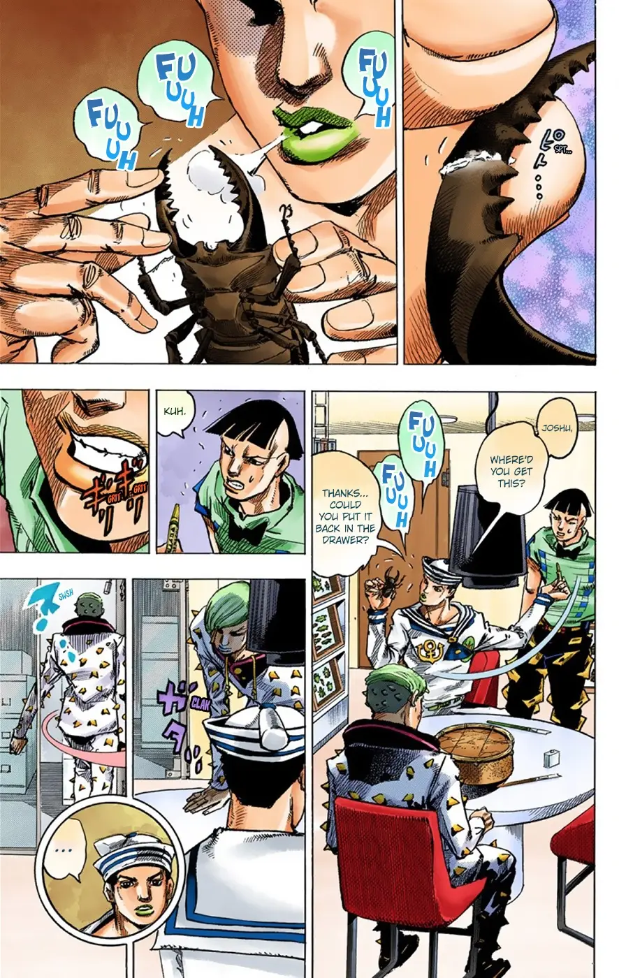 JoJo's Bizarre Adventure, Part 8: JoJolion Colored Manga β Chapter 36 β Page 20