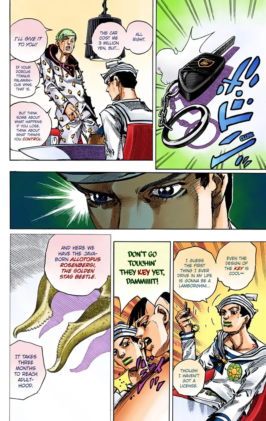 JoJo's Bizarre Adventure, Part 8: JoJolion Colored Manga β Chapter 36 β Page 21