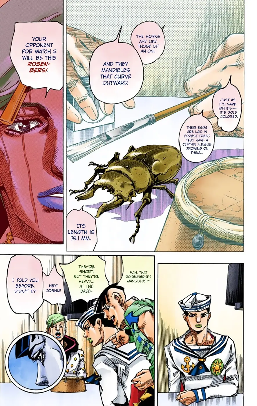 JoJo's Bizarre Adventure, Part 8: JoJolion Colored Manga β Chapter 36 β Page 22