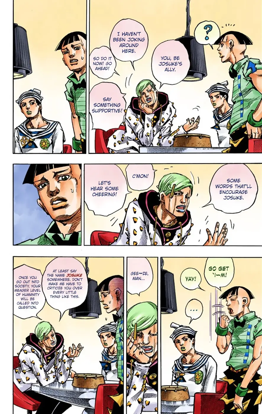 JoJo's Bizarre Adventure, Part 8: JoJolion Colored Manga β Chapter 36 β Page 23