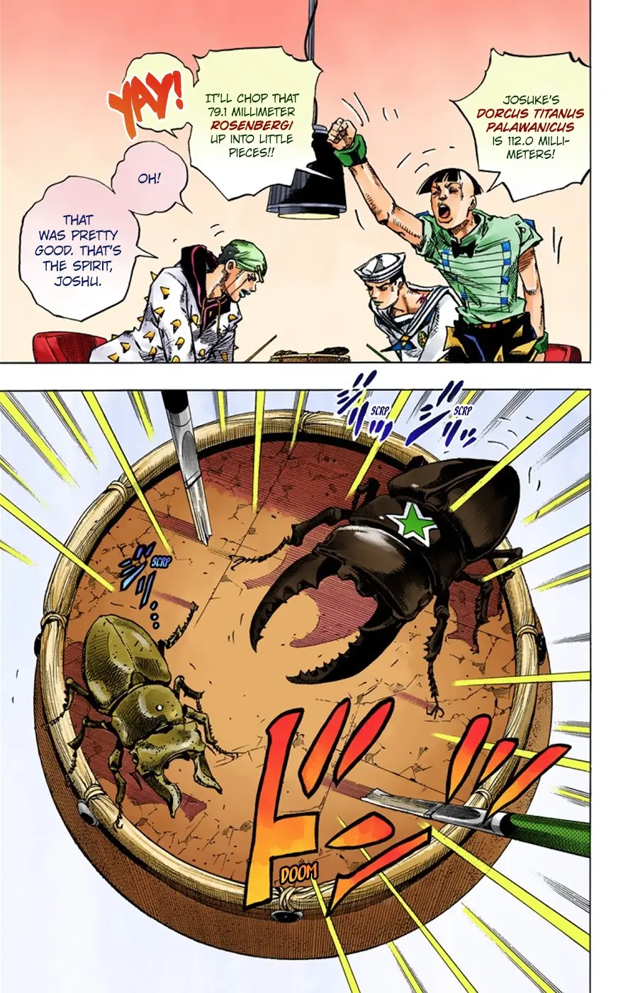 JoJo's Bizarre Adventure, Part 8: JoJolion Colored Manga β Chapter 36 β Page 24