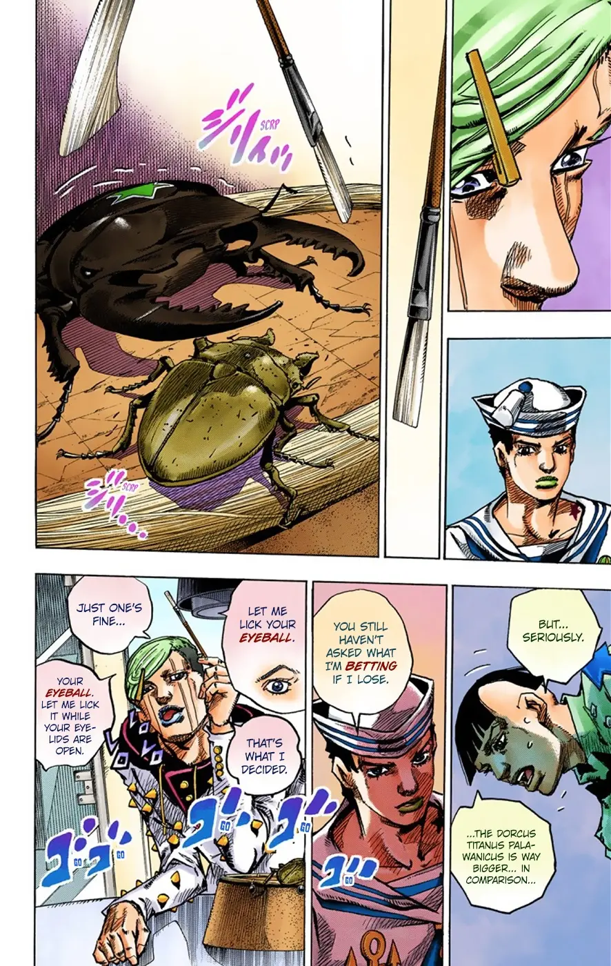 JoJo's Bizarre Adventure, Part 8: JoJolion Colored Manga β Chapter 36 β Page 25
