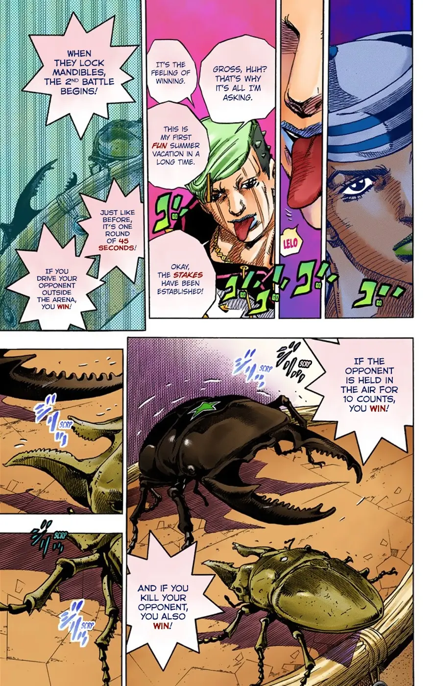 JoJo's Bizarre Adventure, Part 8: JoJolion Colored Manga β Chapter 36 β Page 26