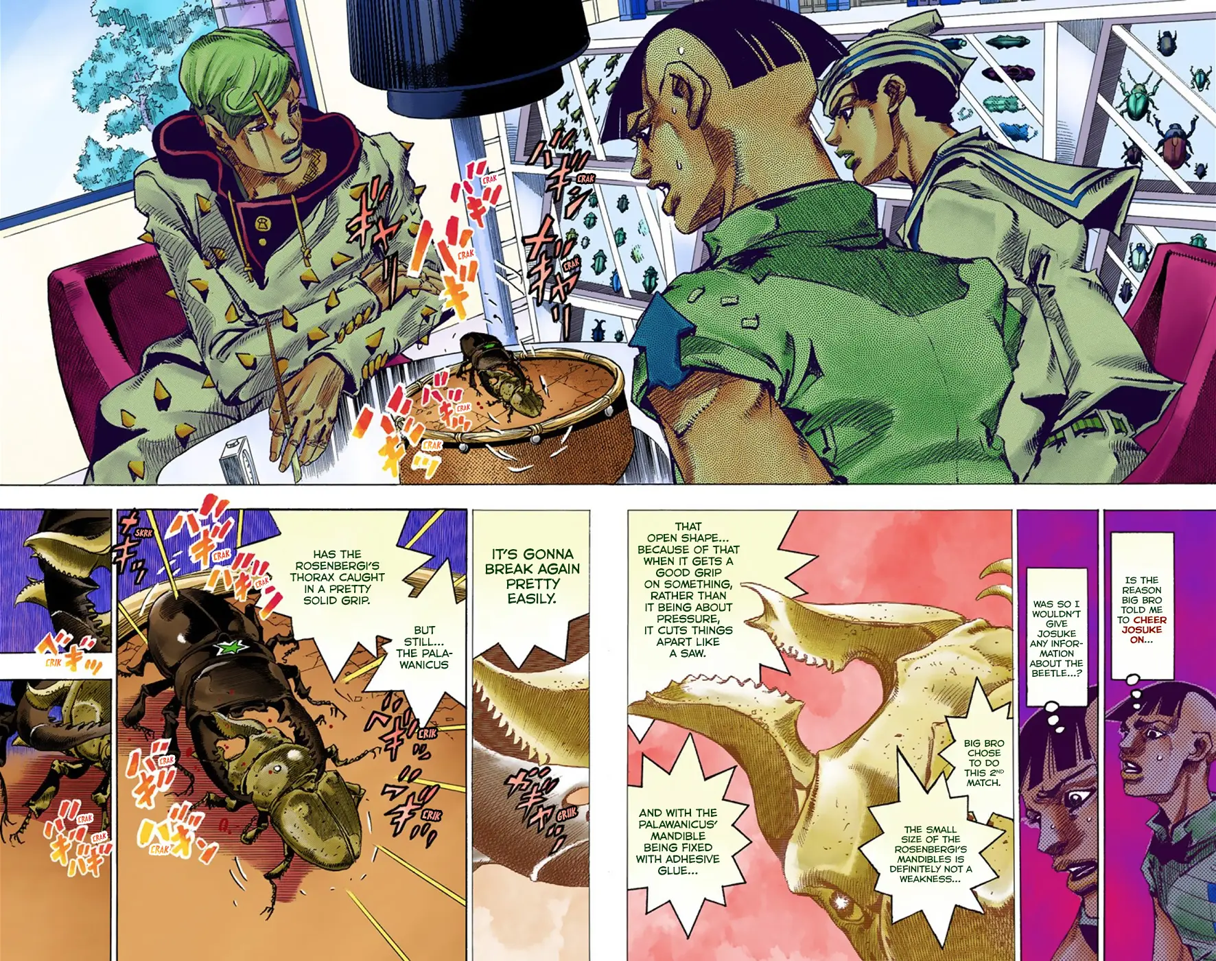 JoJo's Bizarre Adventure, Part 8: JoJolion Colored Manga β Chapter 36 β Page 29