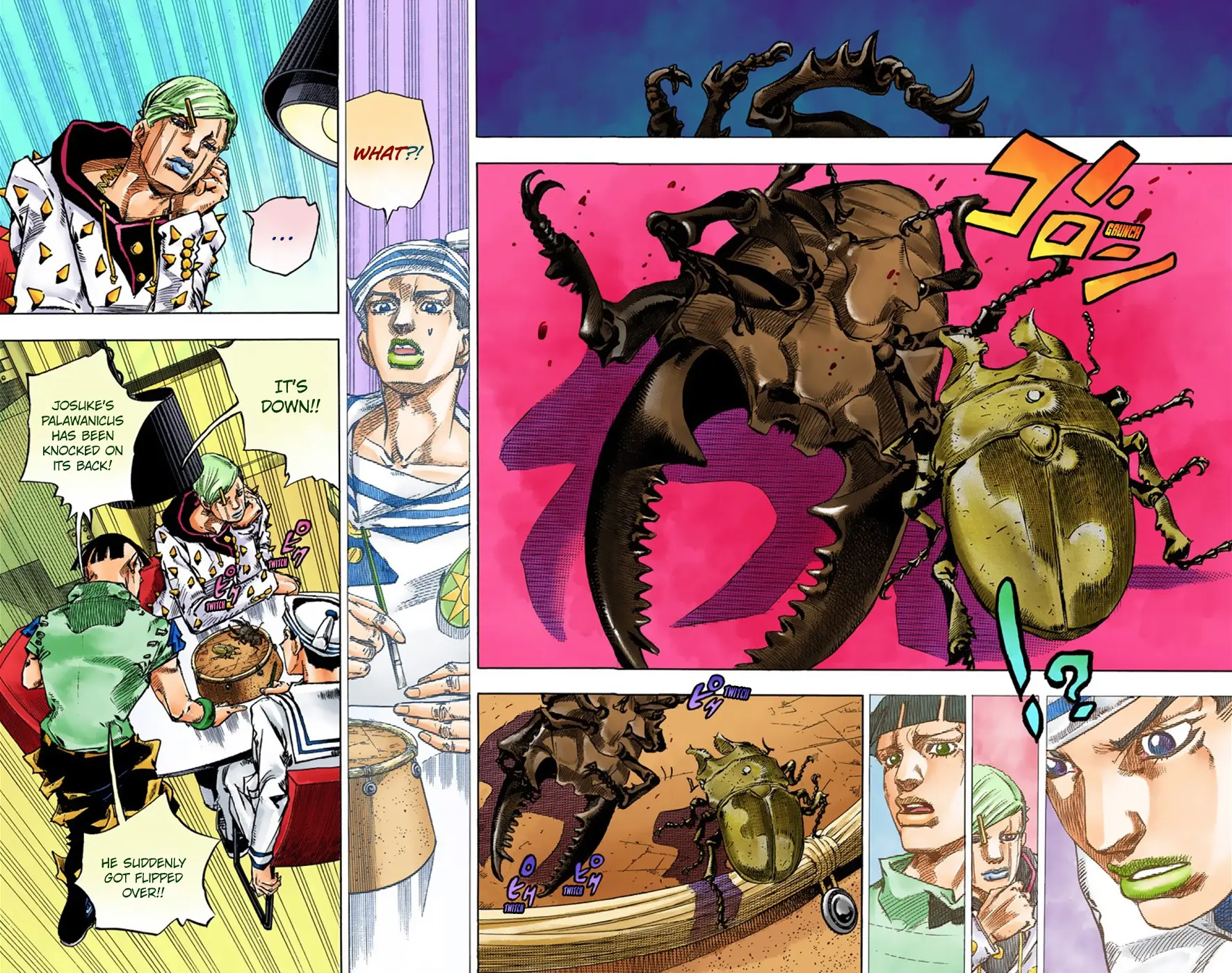 JoJo's Bizarre Adventure, Part 8: JoJolion Colored Manga β Chapter 36 β Page 32