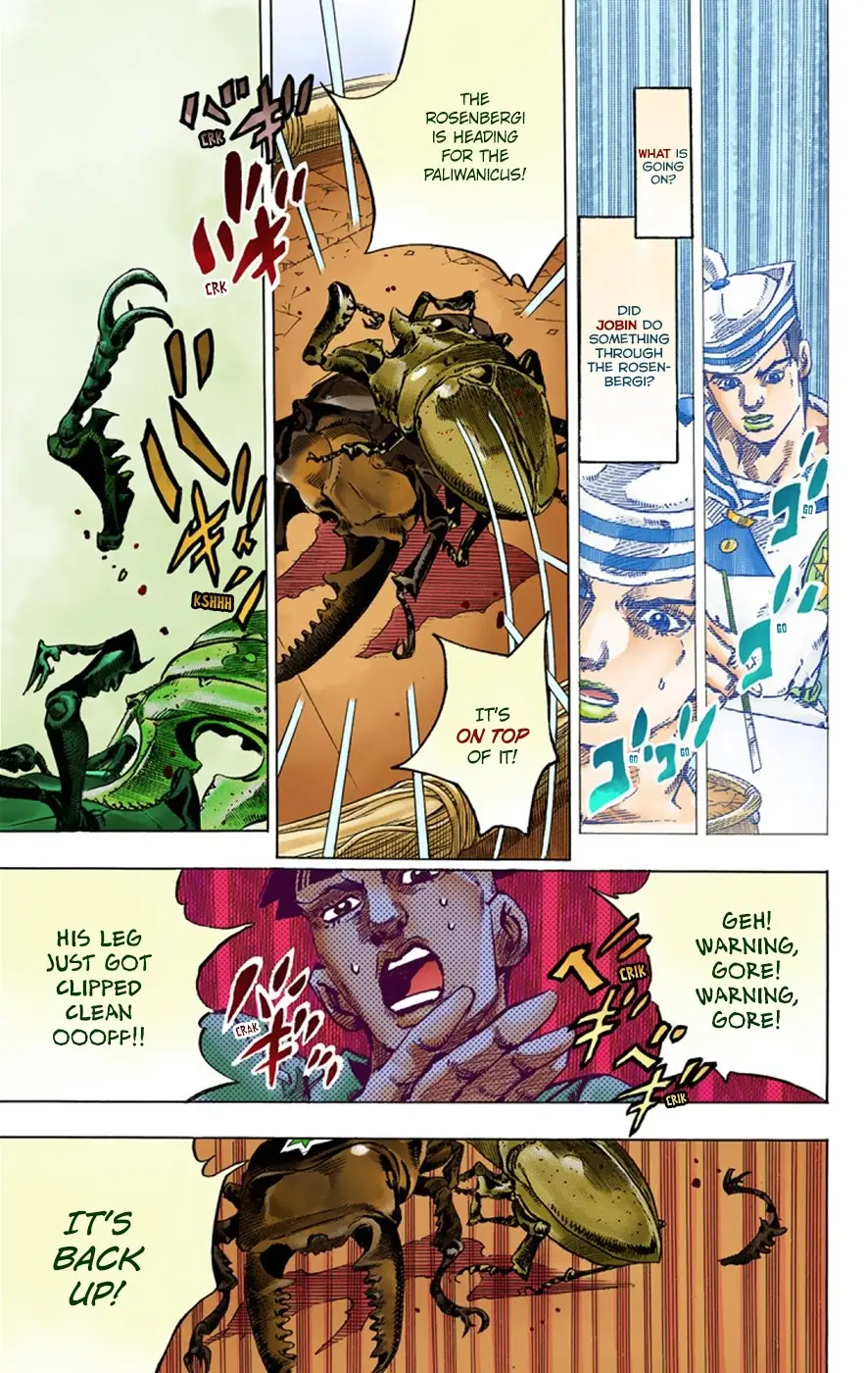 JoJo's Bizarre Adventure, Part 8: JoJolion Colored Manga β Chapter 36 β Page 34