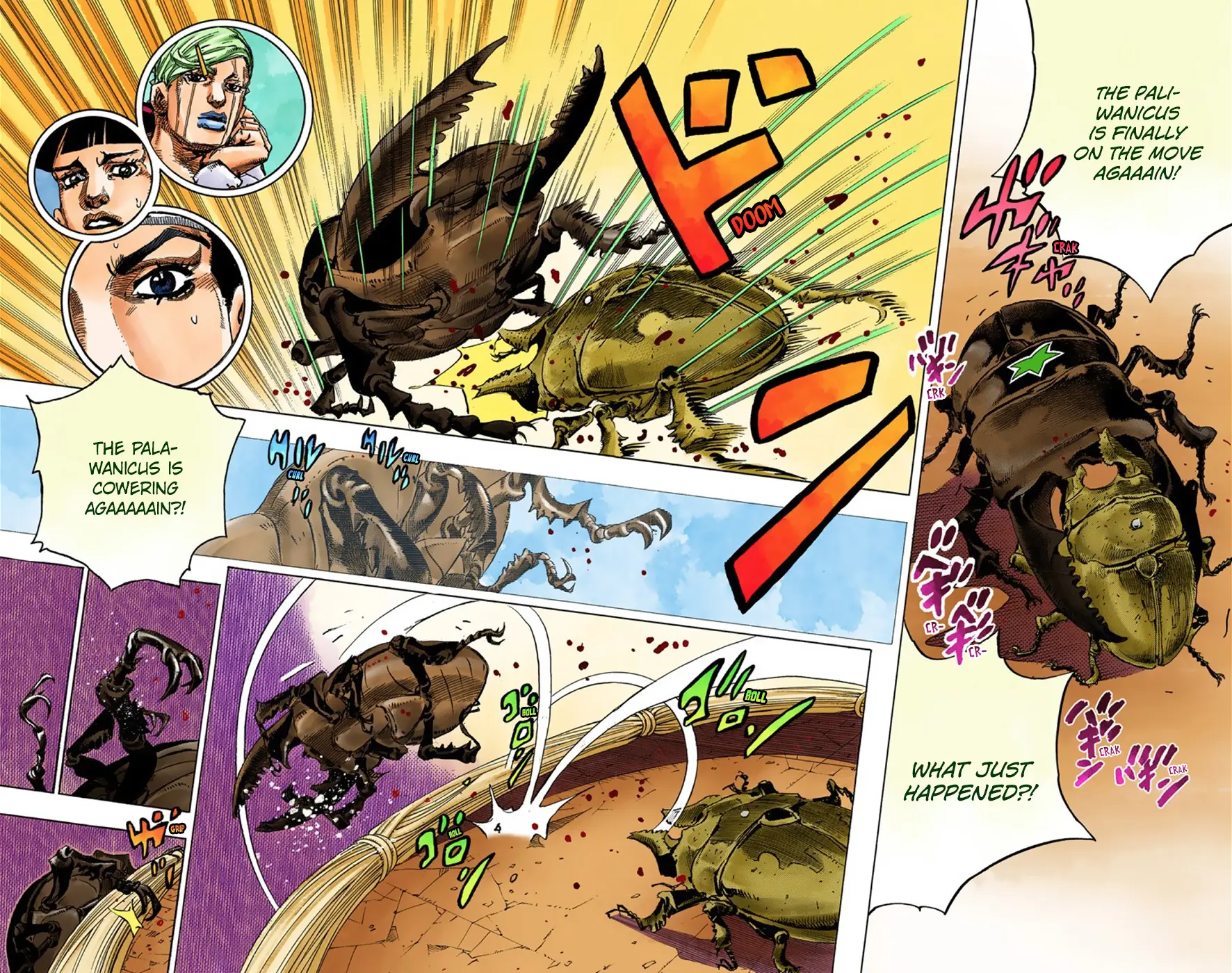 JoJo's Bizarre Adventure, Part 8: JoJolion Colored Manga β Chapter 36 β Page 35