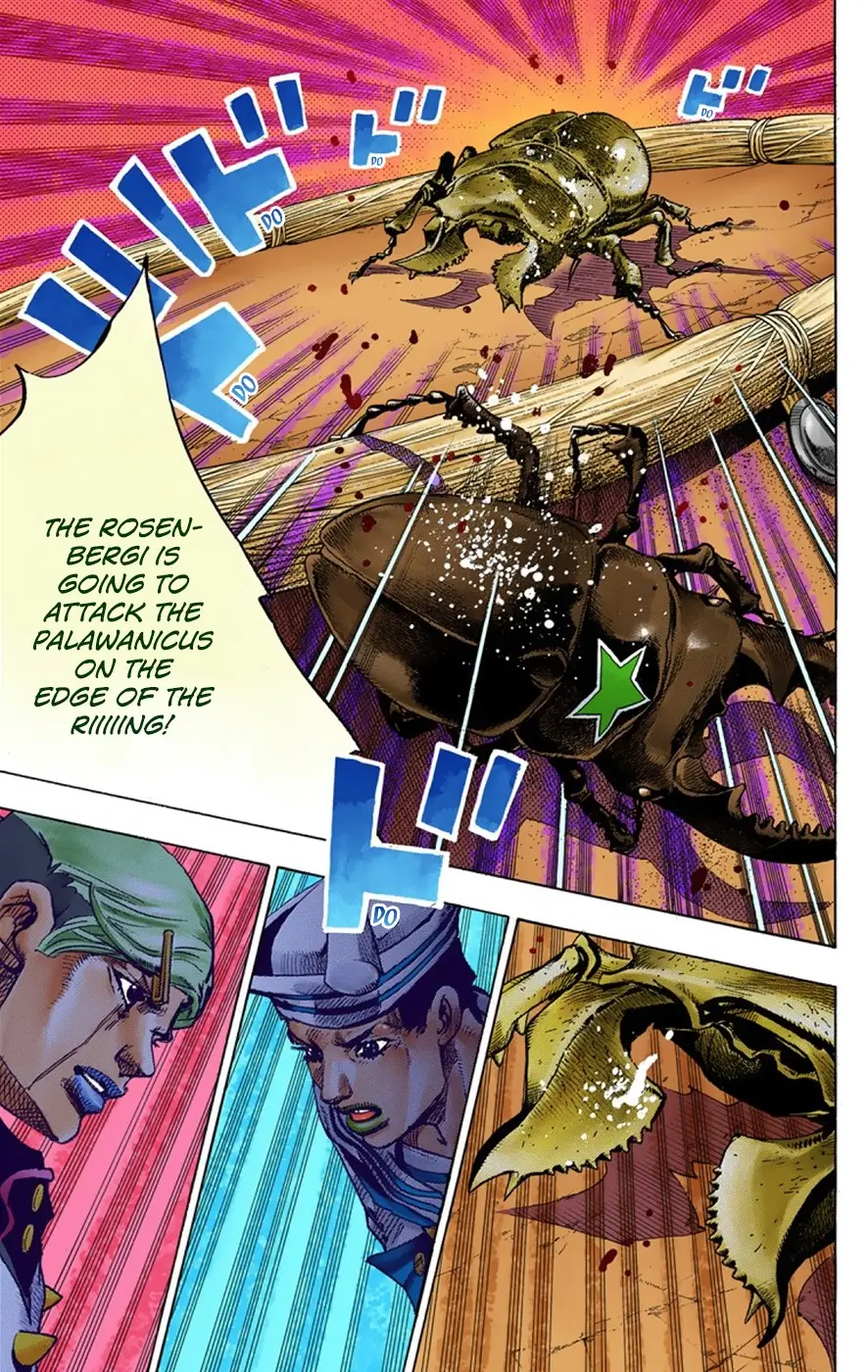 JoJo's Bizarre Adventure, Part 8: JoJolion Colored Manga β Chapter 36 β Page 37