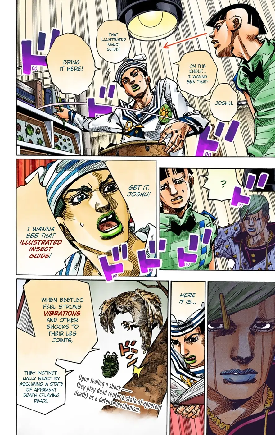 JoJo's Bizarre Adventure, Part 8: JoJolion Colored Manga β Chapter 36 β Page 38