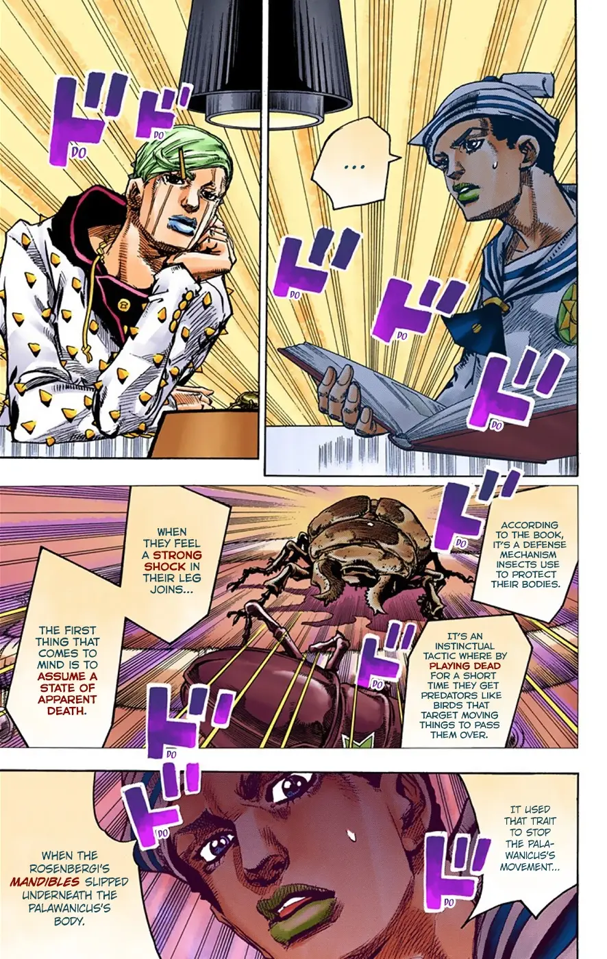 JoJo's Bizarre Adventure, Part 8: JoJolion Colored Manga β Chapter 36 β Page 39