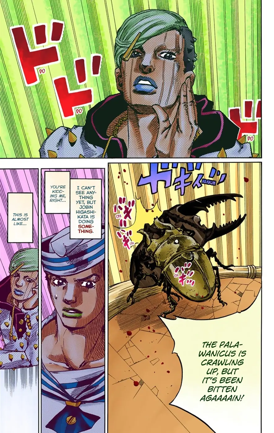 JoJo's Bizarre Adventure, Part 8: JoJolion Colored Manga β Chapter 36 β Page 41
