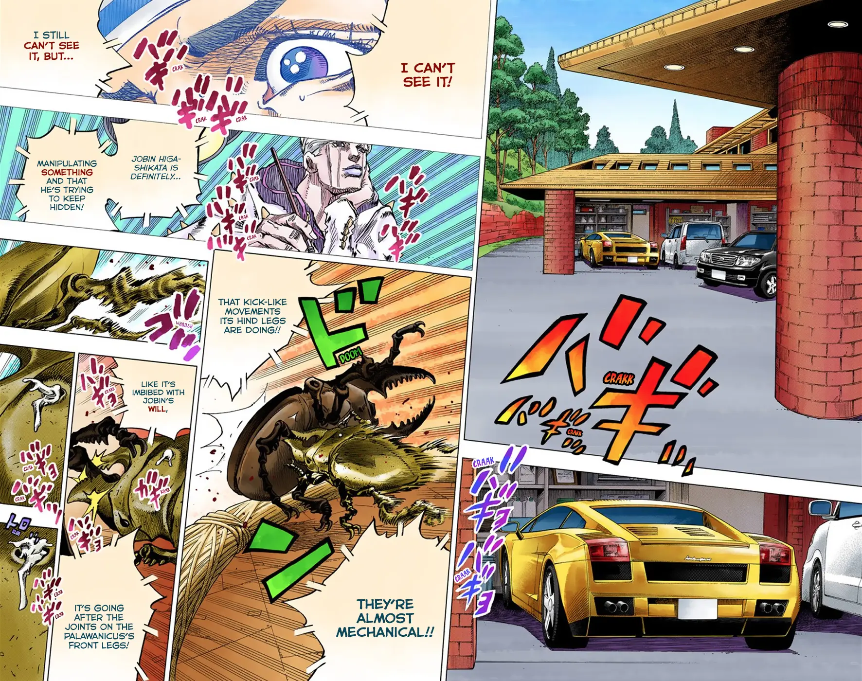 JoJo's Bizarre Adventure, Part 8: JoJolion Colored Manga — Chapter 37 — Page 3
