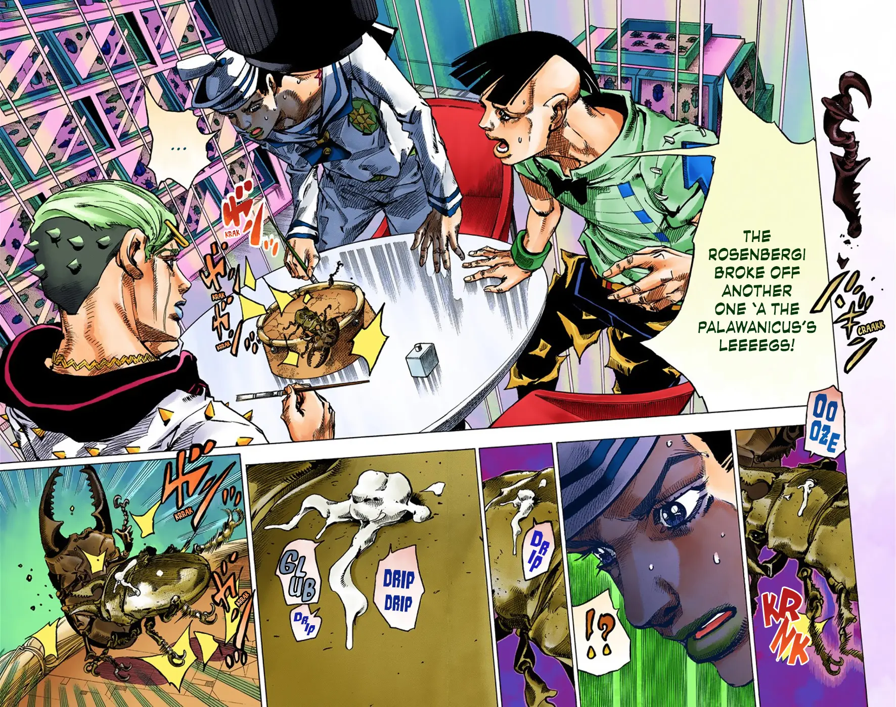 JoJo's Bizarre Adventure, Part 8: JoJolion Colored Manga — Chapter 37 — Page 4