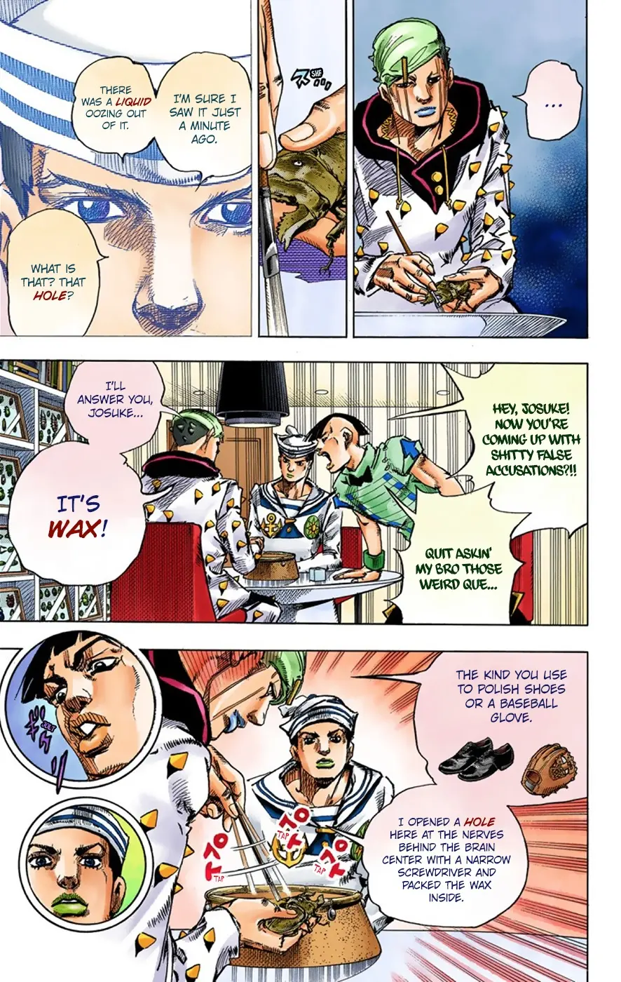 JoJo's Bizarre Adventure, Part 8: JoJolion Colored Manga — Chapter 37 — Page 12