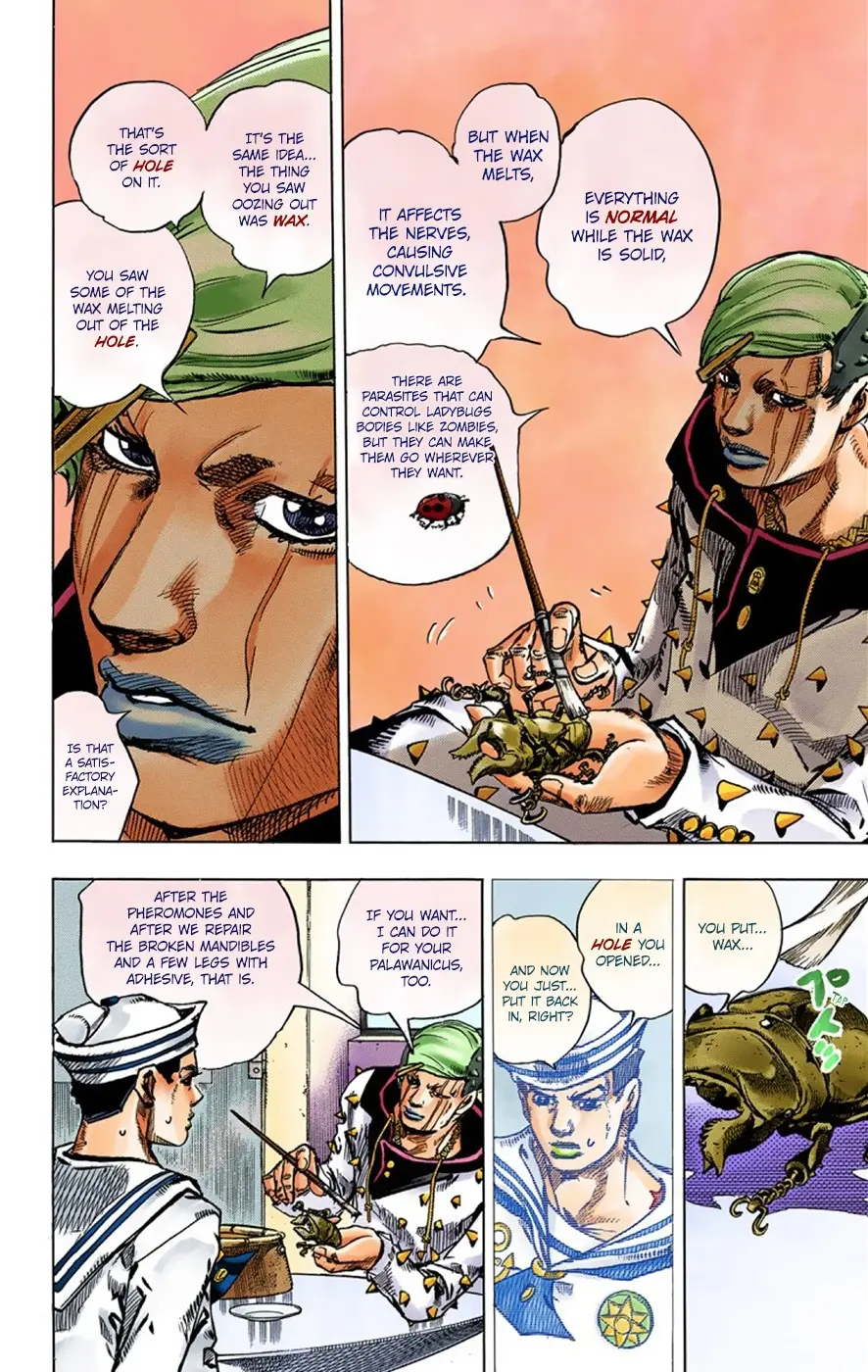 JoJo's Bizarre Adventure, Part 8: JoJolion Colored Manga — Chapter 37 — Page 13