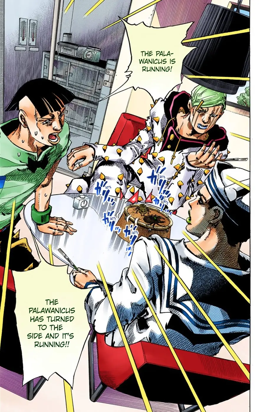 JoJo's Bizarre Adventure, Part 8: JoJolion Colored Manga — Chapter 37 — Page 18