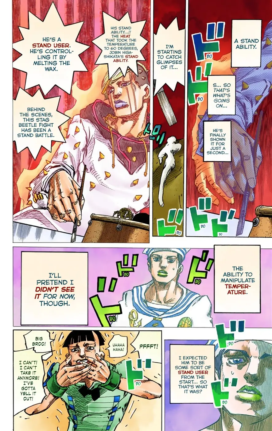 JoJo's Bizarre Adventure, Part 8: JoJolion Colored Manga — Chapter 37 — Page 28