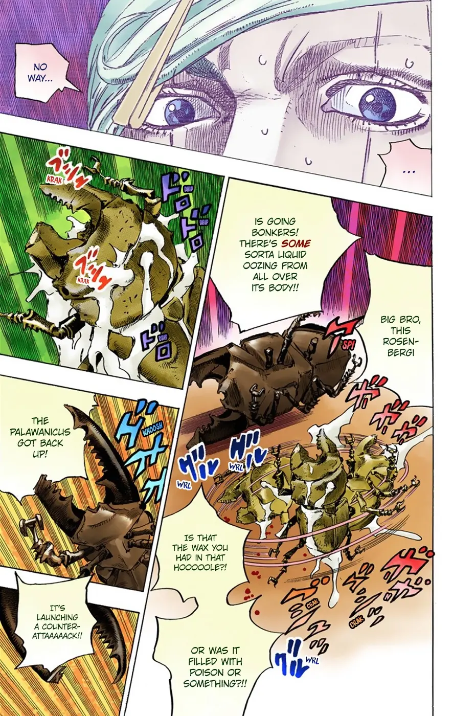 JoJo's Bizarre Adventure, Part 8: JoJolion Colored Manga — Chapter 37 — Page 35