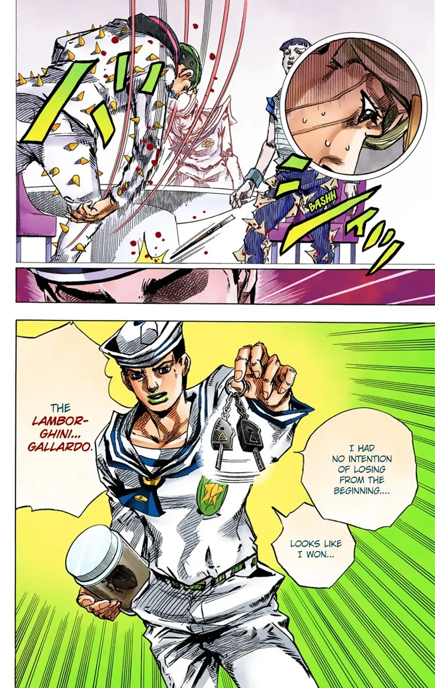 JoJo's Bizarre Adventure, Part 8: JoJolion Colored Manga — Chapter 37 — Page 37