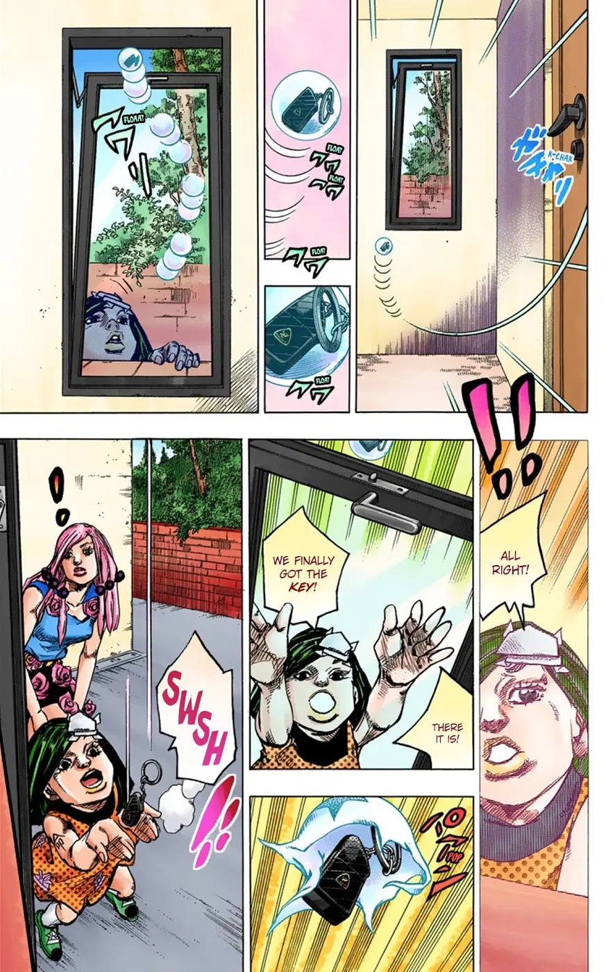 JoJo's Bizarre Adventure, Part 8: JoJolion Colored Manga — Chapter 37 — Page 40