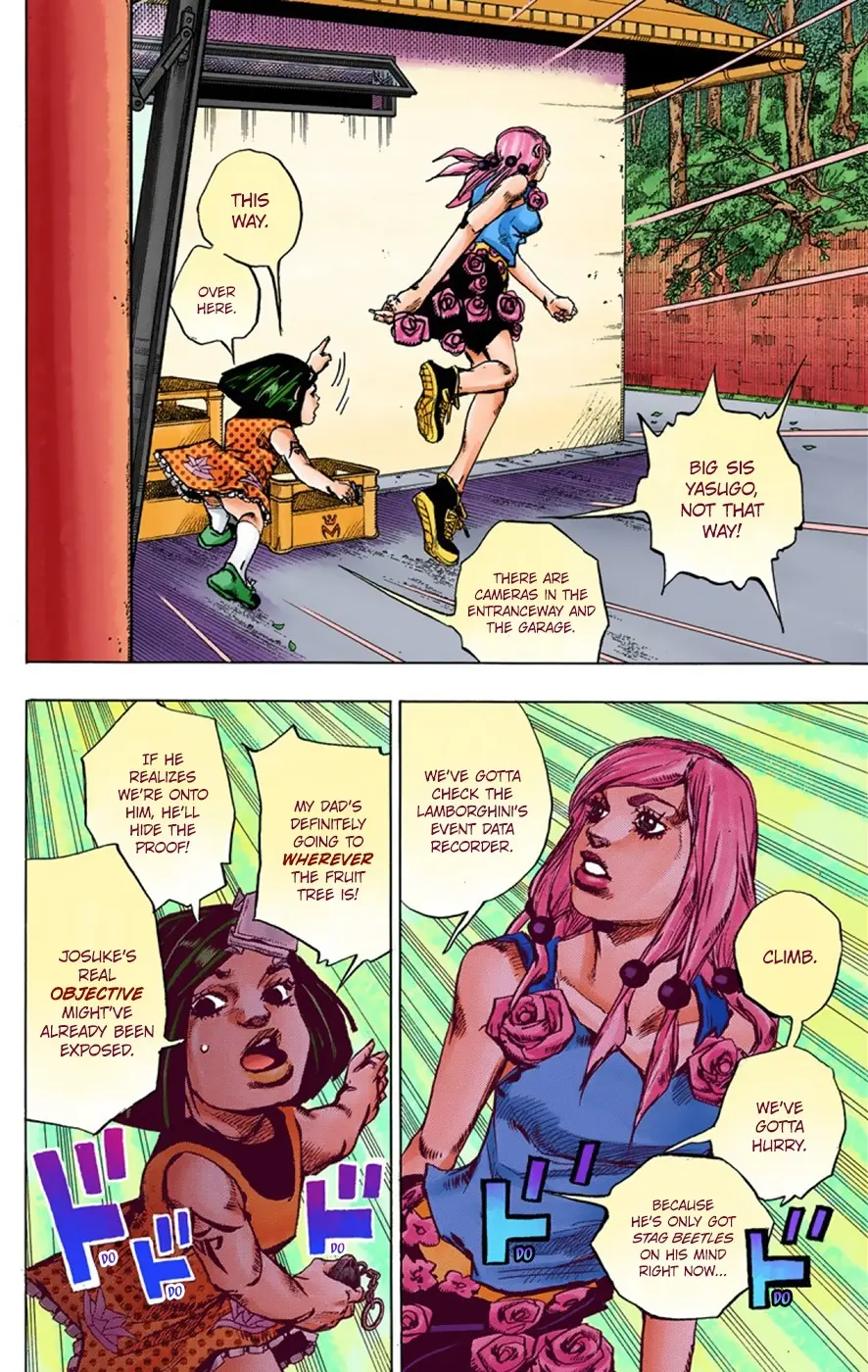 JoJo's Bizarre Adventure, Part 8: JoJolion Colored Manga — Chapter 37 — Page 41
