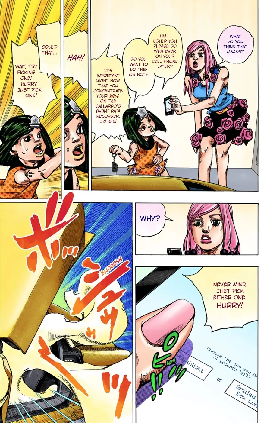 JoJo's Bizarre Adventure, Part 8: JoJolion Colored Manga β Chapter 38 β Page 8