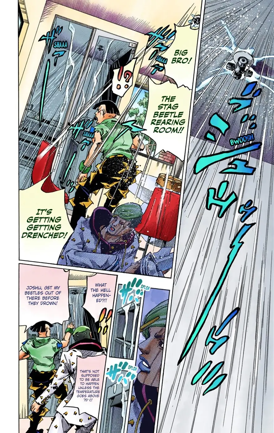 JoJo's Bizarre Adventure, Part 8: JoJolion Colored Manga β Chapter 38 β Page 21
