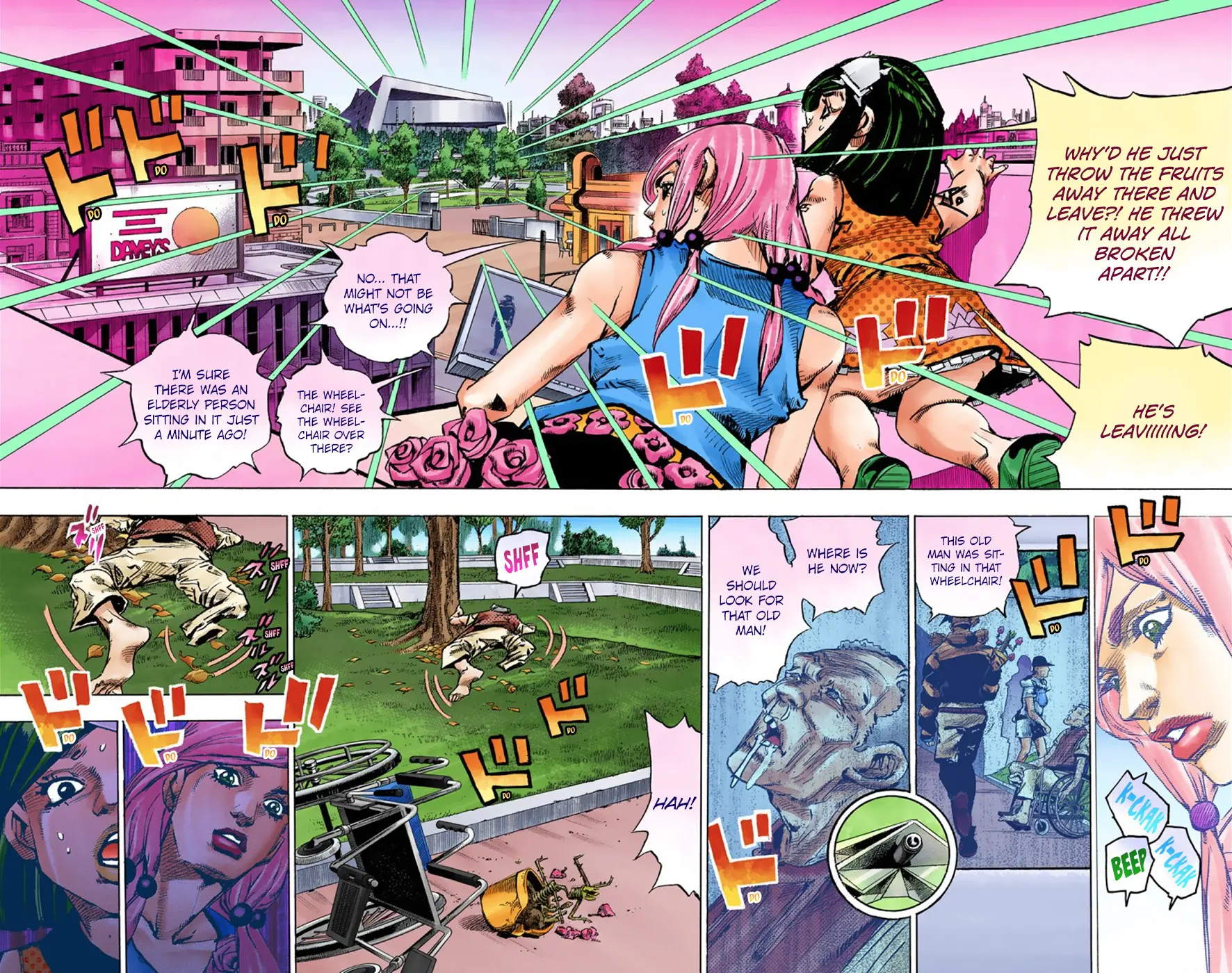 JoJo's Bizarre Adventure, Part 8: JoJolion Colored Manga β Chapter 39 β Page 23