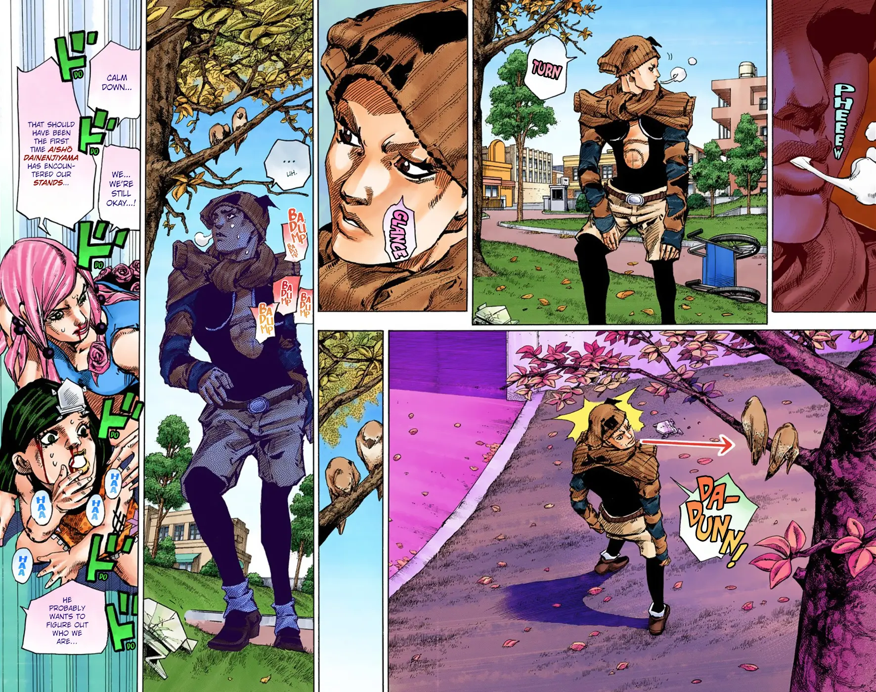 JoJo's Bizarre Adventure, Part 8: JoJolion Colored Manga β Chapter 40 β Page 7