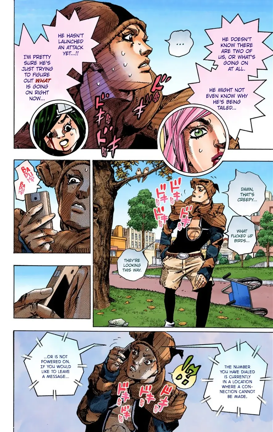 JoJo's Bizarre Adventure, Part 8: JoJolion Colored Manga β Chapter 40 β Page 8