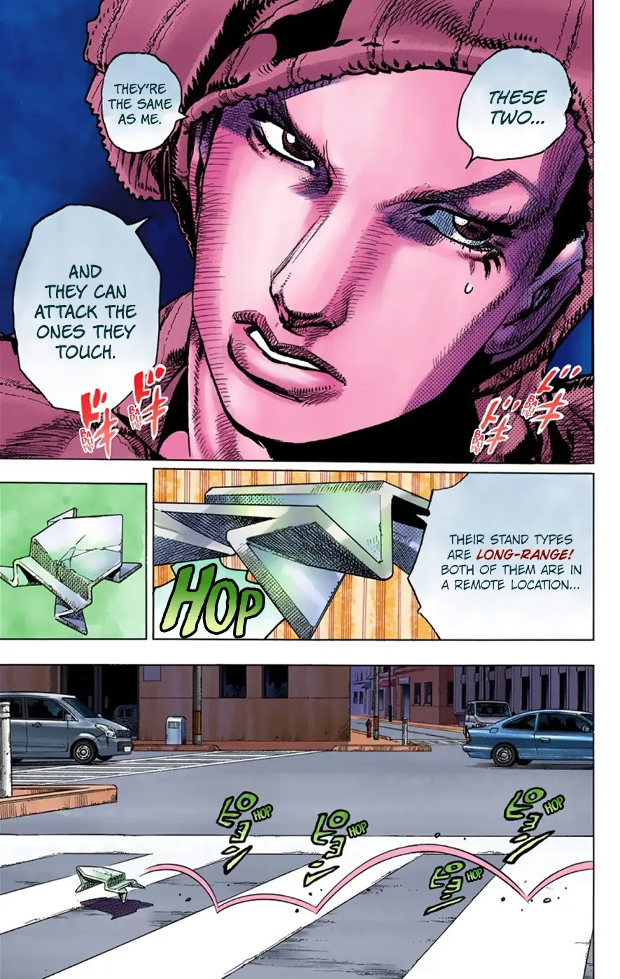 JoJo's Bizarre Adventure, Part 8: JoJolion Colored Manga β Chapter 40 β Page 22