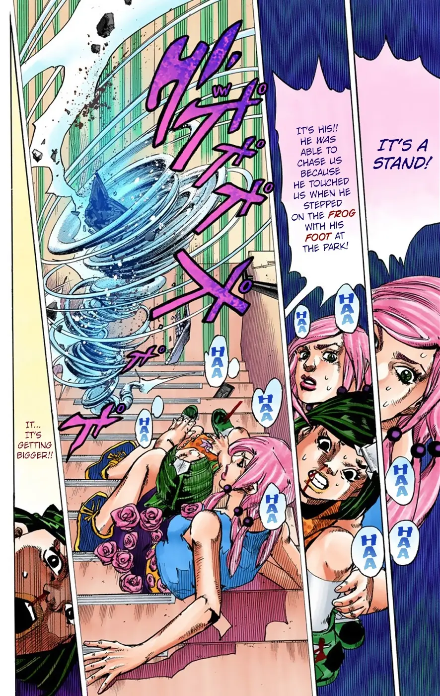 JoJo's Bizarre Adventure, Part 8: JoJolion Colored Manga β Chapter 40 β Page 35