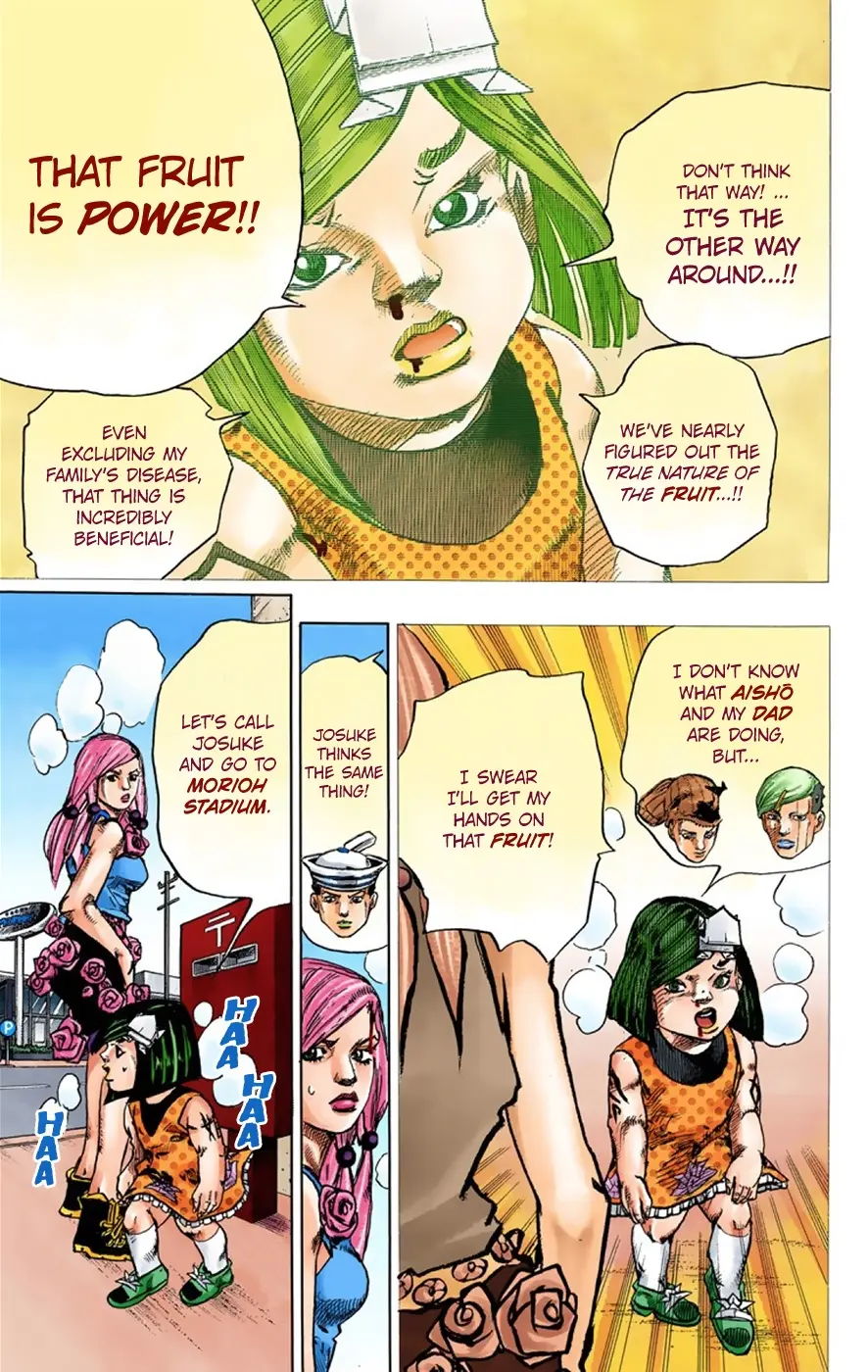 JoJo's Bizarre Adventure, Part 8: JoJolion Colored Manga β Chapter 41 β Page 16