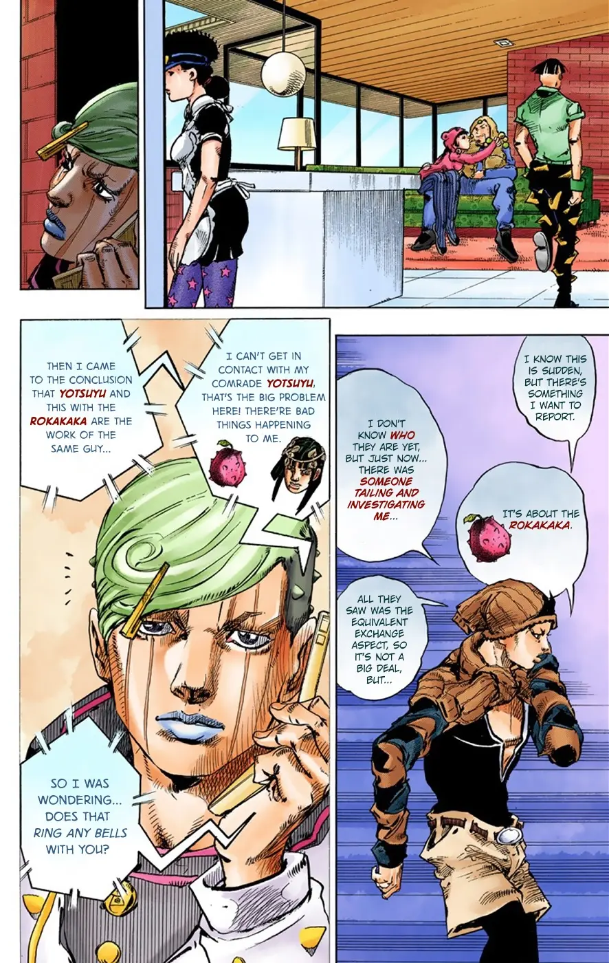 JoJo's Bizarre Adventure, Part 8: JoJolion Colored Manga β Chapter 41 β Page 37